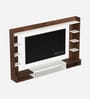 Orelia TV Unit In Brown Maple & White Finish
