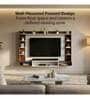 Orelia TV Unit In Brown Maple & White Finish