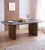 Oren Black Sintered Stone Coffee Table With Natural Marble Stone Finish