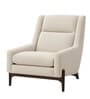 Oren Lounge Chair In Beige Color
