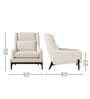 Oren Lounge Chair In Beige Color