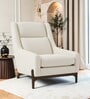 Oren Lounge Chair In Beige Color