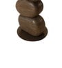 Oren Mango Wood End Table In Brown Finish