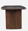 Oren Solid Rubber Wood 6 Seater Dining Table With Sintered Stone Marble Finish