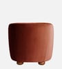 Orevella Classic Lounge Chair In Rust Red Colour