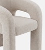 Orevella Loop Lounge Chair In Ivory Colour