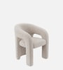 Orevella Loop Lounge Chair In Ivory Colour