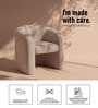 Orevella Loop Lounge Chair In Sand Beige Colour