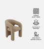 Orevella Loop Lounge Chair In Sand Beige Colour