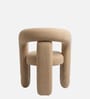 Orevyn Sculpt Lounge Chair In Beige Colour