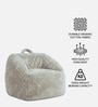 Organic Kids Sofa In Beige Colour