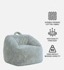 Organic Kids Sofa In Blue Colour