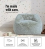 Organic Kids Sofa In Blue Colour