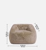 Organic Kids Sofa In Brown Colour