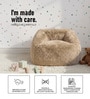 Organic Kids Sofa In Brown Colour