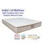 Organic Ergonomic 75x48x9 inch Latex Queen Size Mattress