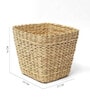 (1Pc) Beige Seagrass Handwoven Multipurpose Planter & Storage Basket