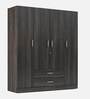 Organza Plus 4 Door Wardrobe In Wenge  Colour