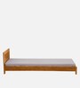 Orian Sheesham Wood Single Bed in Scratch Resistant Rustic Teak Finish