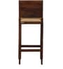 Oriel Sheesham Wood Bar Chair In Provincial Teak Finish