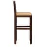 Oriel Sheesham Wood Bar Chair In Provincial Teak Finish
