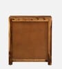 Oriel Sheesham Wood Shoe Cabinet In Rustic Teak Finish