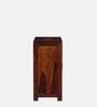 Oriel Sheesham Wood Shoe Cabinet in Scratch Resistant Honey Oak Finish