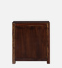Oriel Sheesham Wood Shoe Cabinet In Scratch Resistant Provincial Teak Finish