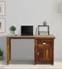 Oriel Sheesham Wood Writing Table In Provincial Teak Finish