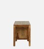 Oriel Sheesham Wood Writing Table In Rustic Teak Finish