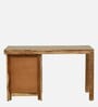 Oriel Sheesham Wood Writing Table In Rustic Teak Finish
