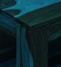 Oriel Sheesham Wood Coffee Table in Ocean Blue Finish