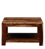 Oriel Sheesham Wood Coffee Table in Rustic Teak Finish