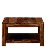 Oriel Sheesham Wood Coffee Table in Rustic Teak Finish