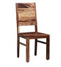 Oriel Sheesham Wood 4 Seater Dining Set In Rustic Teak Finish