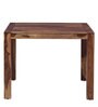 Oriel Sheesham Wood 4 Seater Dining Set In Rustic Teak Finish