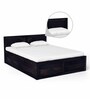 Oriel Sheesham Wood Queen Size Bed With Box Storage In Warm Chestnut Finish
