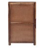 Oriel Sheesham Wood Book Case In Rustic Teak Finish