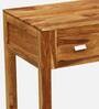 Oriel Sheesham Wood Console Table In Rustic Teak Finish