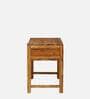 Oriel Sheesham Wood Console Table In Rustic Teak Finish