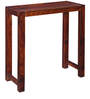 Oriel Sheesham Wood Bar Table Set in Honey Oak Finish With 2 Chairs