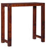 Oriel Sheesham Wood Bar Table Set in Honey Oak Finish With 2 Chairs