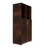 Orient 2 Door Shoe Cabinet in Walnut Finish