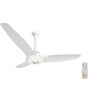 Orient Electric Aerolite 1200mm Premium Ceiling Fan with Remote & Under light (White)