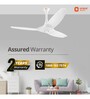 Orient Electric Aeroquiet Noiseless Premium Ceiling Fan for Home  18-pole strong motor  48 inch (1230 mm) White