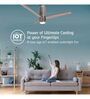 Orient Electric Aeroslim 1200mm BLDC motor Smart Ceiling Fan with IOT, Remote & Under light (Brown) Alexa and Google Assistant
