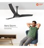 Orient Electric Aerostorm 1320mm Premium Ceiling Fan (Charcoal Grey)