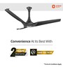 Orient Electric Aerostorm 1320mm Premium Ceiling Fan (Charcoal Grey)