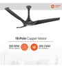 Orient Electric Aerostorm 1320mm Premium Ceiling Fan (Charcoal Grey)
