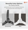Orient Electric Aerostorm 1320mm Premium Ceiling Fan (Charcoal Grey)